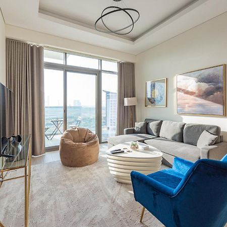 Cozy & Convenient 1Br Haven In Al Jaddaf Apartment Dubai Luaran gambar