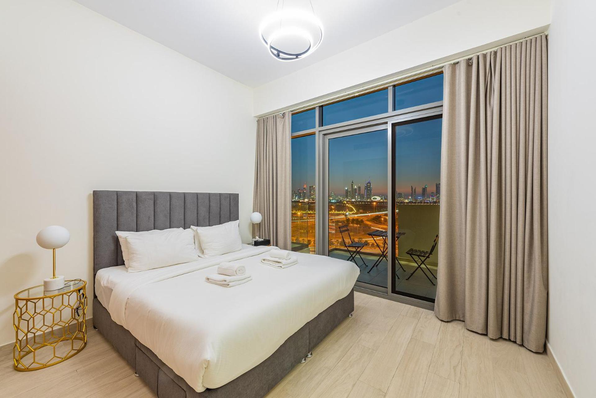 Cozy & Convenient 1Br Haven In Al Jaddaf Apartment Dubai Luaran gambar