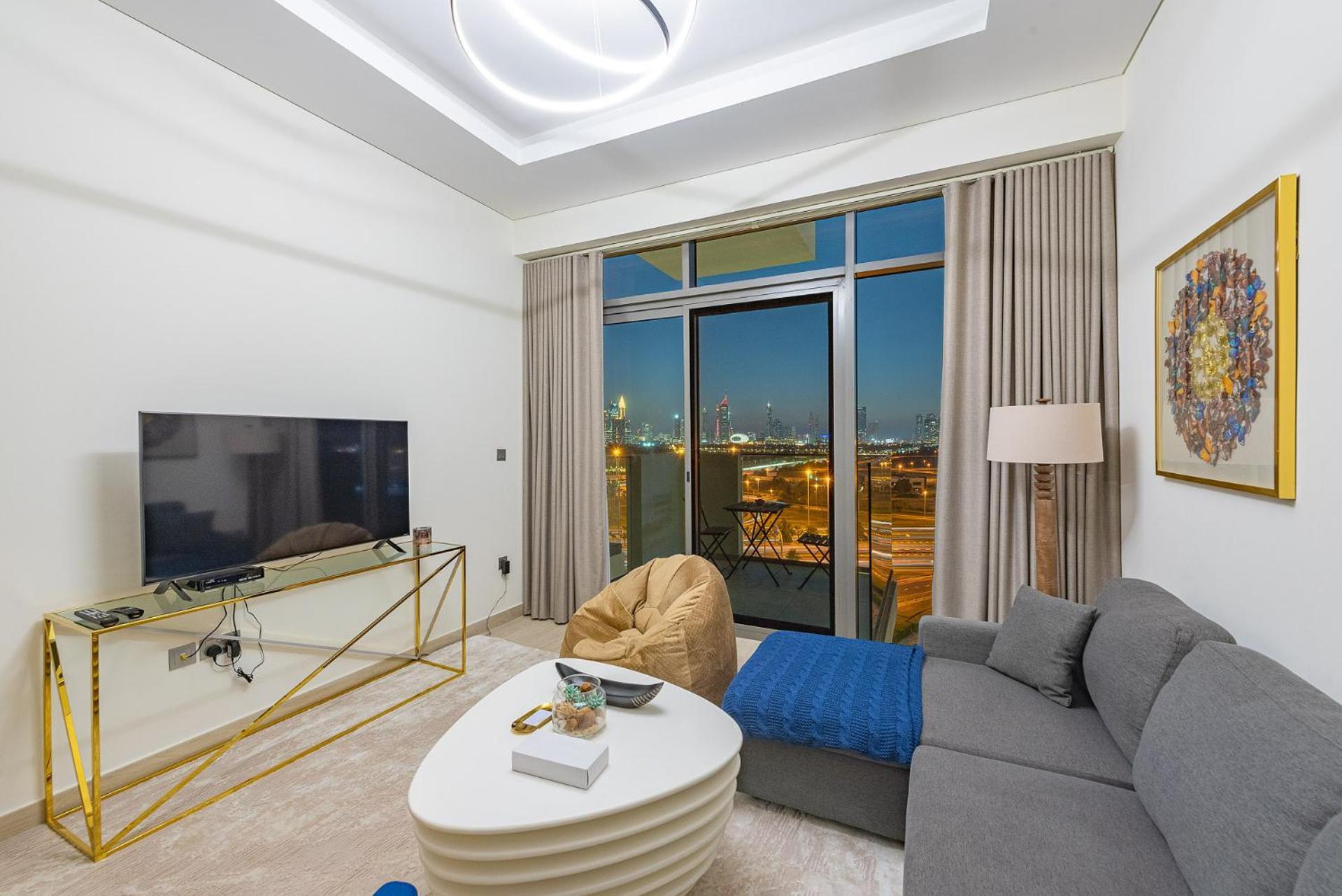 Cozy & Convenient 1Br Haven In Al Jaddaf Apartment Dubai Luaran gambar