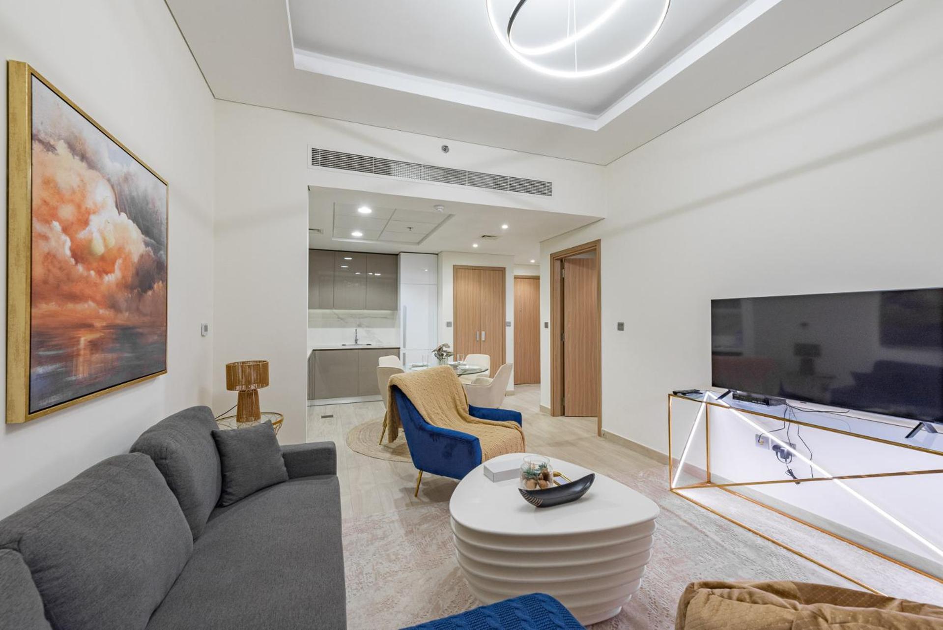 Cozy & Convenient 1Br Haven In Al Jaddaf Apartment Dubai Luaran gambar