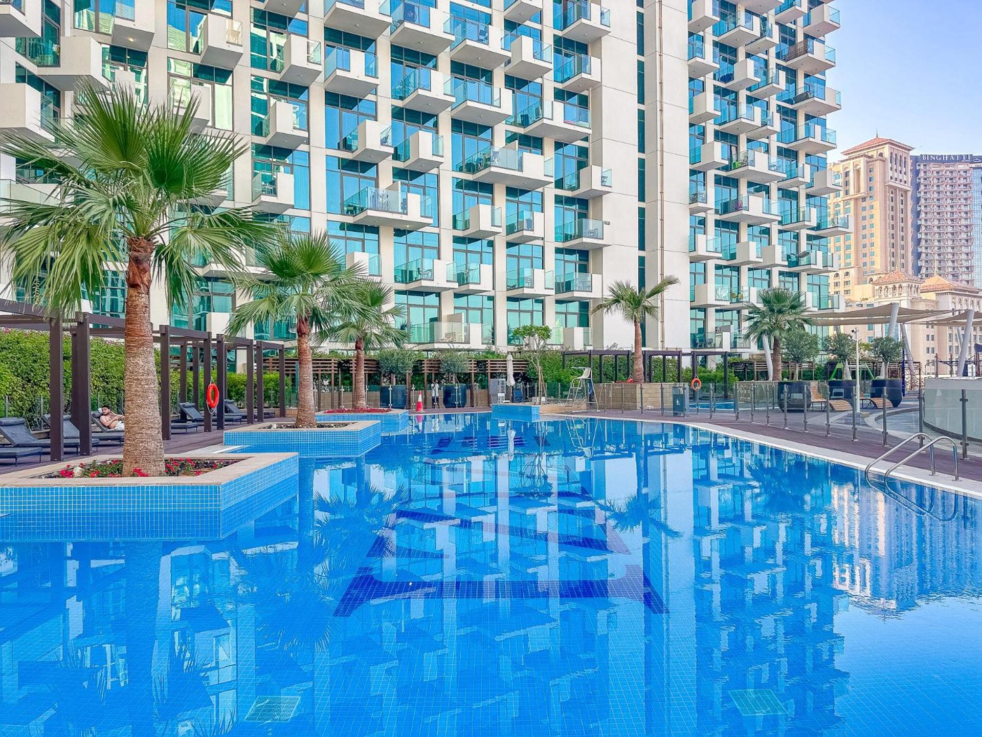 Cozy & Convenient 1Br Haven In Al Jaddaf Apartment Dubai Luaran gambar